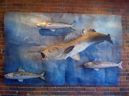 Bass Fish Installation 2
