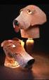 Lab Terrier Lamps